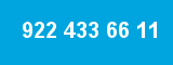 922 433 66 11